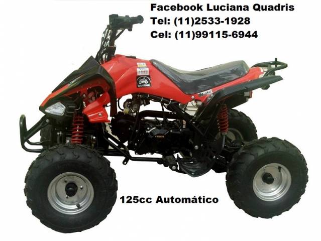 Promoção Quadriciclo Quadris 125cc Semi-Automático Motor Loncin