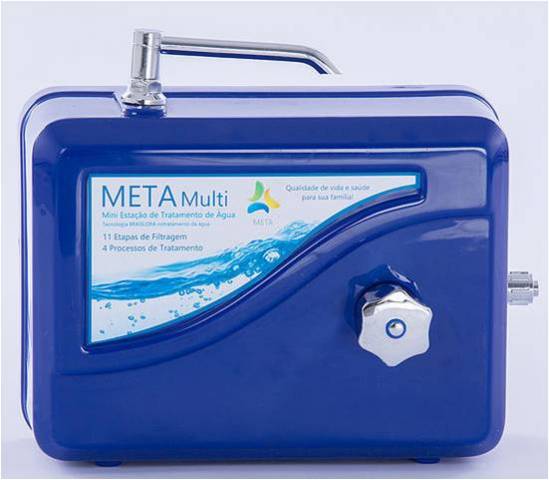 Purificador de Água META - Mini-Estação de Tratamento de Água Residencial