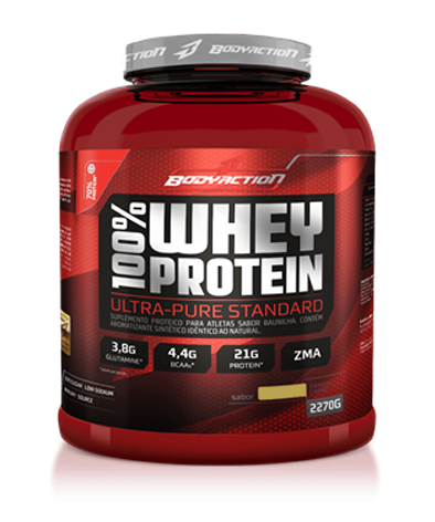 100% Whey Protein 2270g Body Action