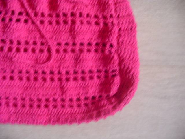 Bolsa de Crochê Pink Grande