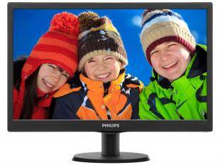 Monitor LED 19, 5 Widescreen - Philips 203V5LHSB2 Bivolt