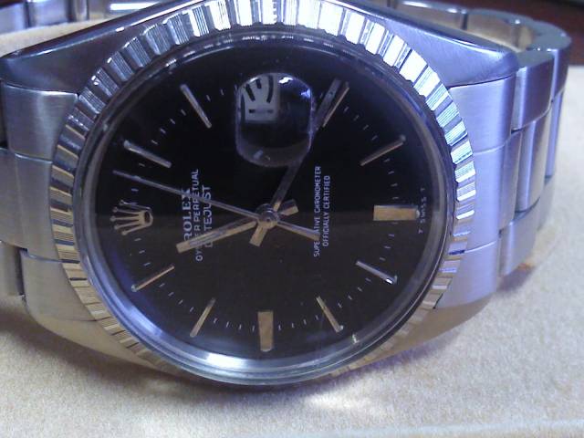 Relógio Rolex modelo 1600 todo em aço decada de 1980