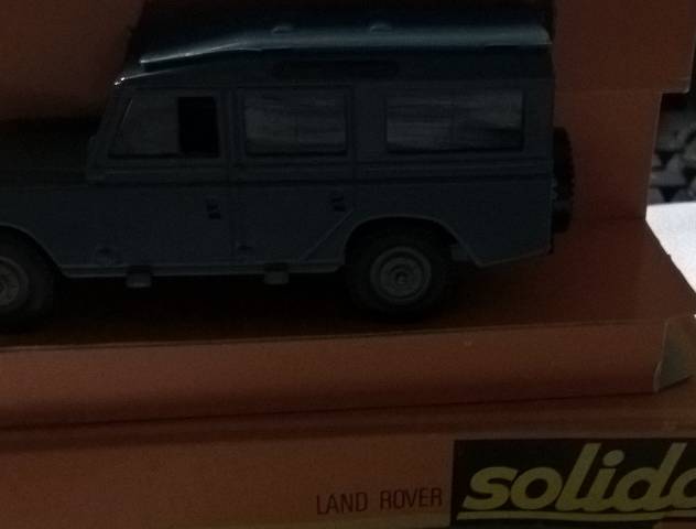 miniatura Land -Rover novo solido francés