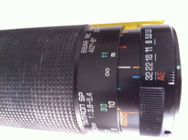 Vendo lente Zoom/telefotografico Tamron 60 x 300 mm