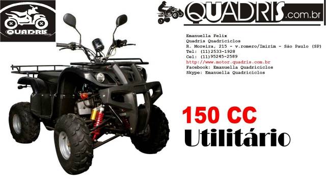 Quadriciclo Quadris 150cc Automático - 2016