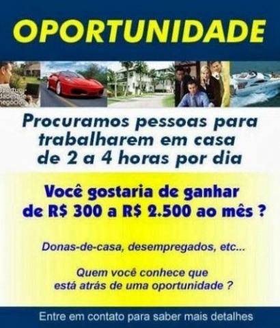 Oportunidade para todo Brasil