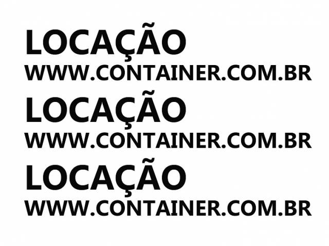 Locação e venda de Container Marítimo Habitável