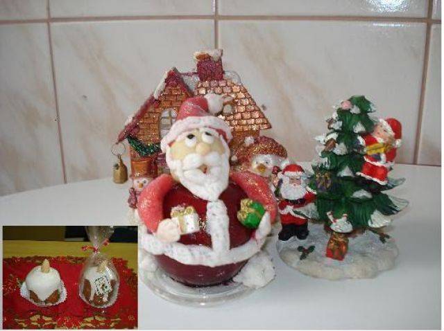 ceia de natal bolos e docinhos decorados cupcake brigadeiro gourmet