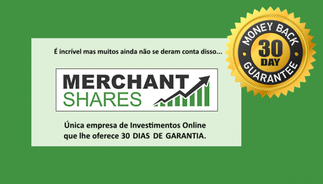 MERCHANT SHARES - o Melhor Investimento HÁ MAIS DE 3 ANOS na Web