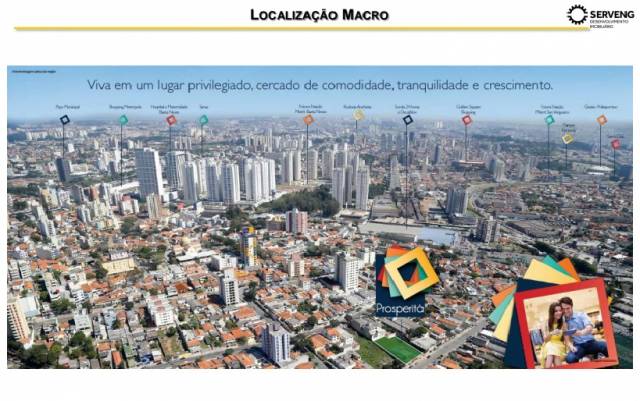 Residencial Prosperità no Baeta Neves . Entrada de R$ 15.000, 00. Use seu FGTS Partindo de 58, 45m2, 2 dormitórios