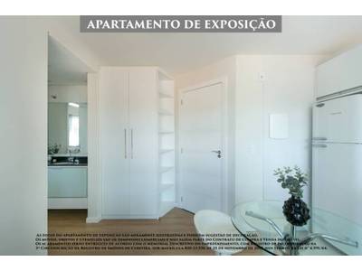 Apartamento 1 Quarto Novo - Pronto para morar - Cristo Rei em Curitiba