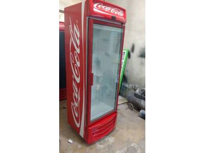 Geladeira Expositora Reformada adesivo coca-cola