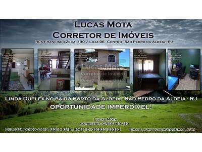 IM-0002 - Linda Casa Duplex em São Pedro da Aldeia - Porto da Aldeia - RJ