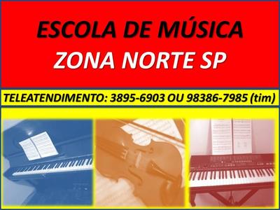 AULAS DE PIANO TECLADO CANTO VIOLAO GUITARRA VIOLINO SAX ZONA NORTE SANTANA