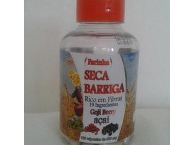 Farinha Seca Barriga 120 capsulas Rico em Fibras e 19 ingrediente Goji Berry Açai