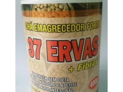 CHA EMAGRECEDOR FORTE 37 ERVAS + FIBREAS 400G