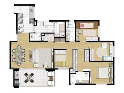 Apartamento Domo Life 123m - 2 Vagas - Aceita Permuta
