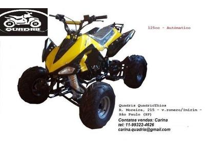 Quadriciculo 125 cc. aro 8 Fabricante Quadris e motor Lifan