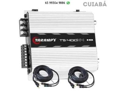 Ts400 Digital 4 Canais 400w Rms Modulo Taramps Automotivo Stereo Amplificador - Cuiaba
