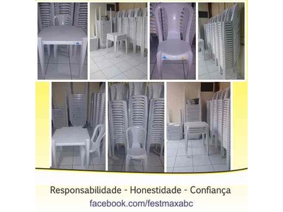 Aluguel Mesa Cadeira Plástica - Santo André- Mauá- Sbc- Scs