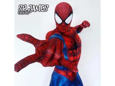 Homem Aranha - Personagem Vivo/cosplay P/a Eventos Em Gerais