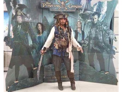 Sósia Capitão Jack Sparrow Oficial Brasil - Festas E Eventos