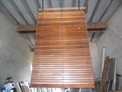 Guilhotinas IDEAL de madeira em cabo de aço