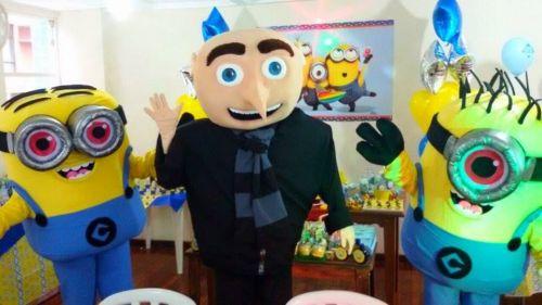 Gru e os Minions Cover Animação Festas Personagens vivos
