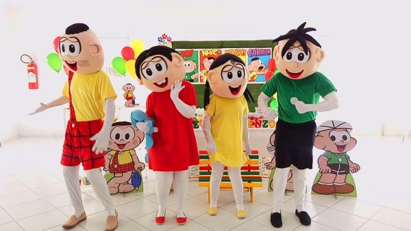 Turma Monica Cover Animação Festas Infantil Personagens vivos