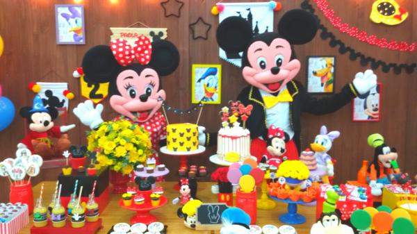 Mickey e Minnie Cover Animação Festas Personagens vivos