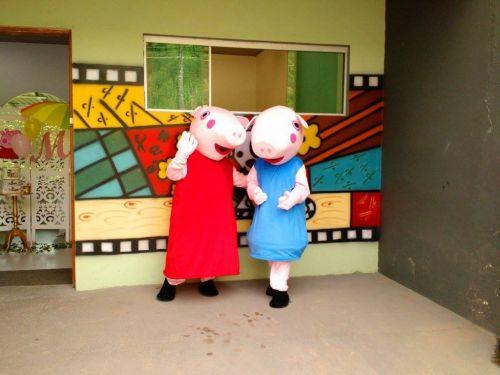 Peppa Pig e George Cover Animação Festas Personagens vivos