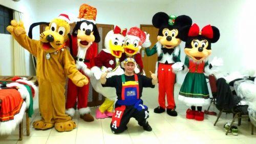 Turma do Mickey Cover Especial de Natal Animação Festas Personagens vivos