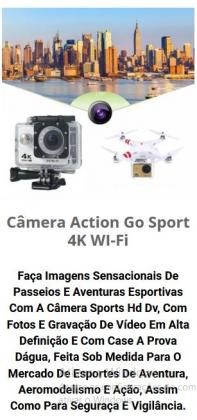 Action Cam Wifi Câmera Capacete Esporte Mergulho Hd 1080p 4k