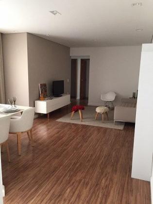 Apartamento Mobiliado 3 Dormitórios 98 m² no Bairro Campestre - Santo André.
