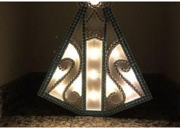 Luminária de Nossa Senhora Aparecida - Objetos de decoração