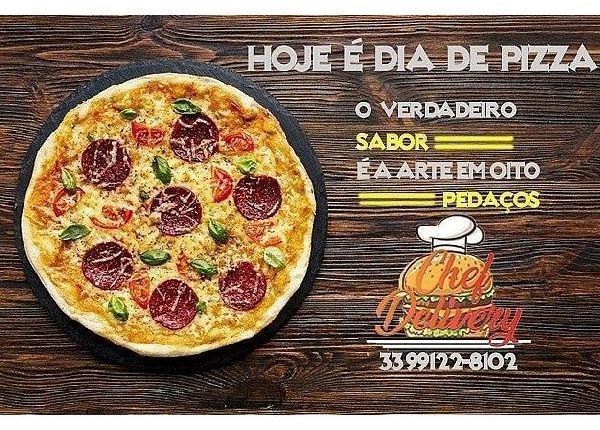 Pizzas / Hambúrguer / Macarrão na chapa - Novo