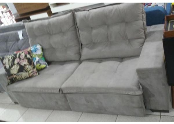 Sofa retrátil reclinável 2,25(amostra) - Sofás e poltronas