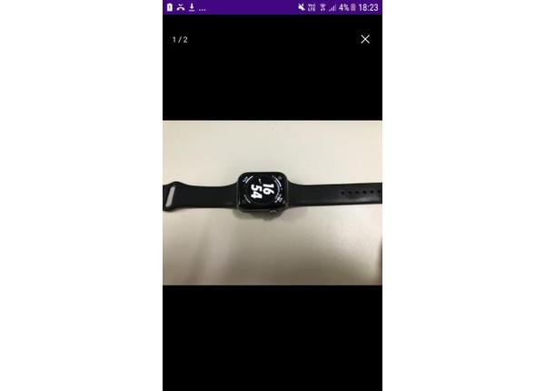Apple watch serie 4 versão nike + - Usado