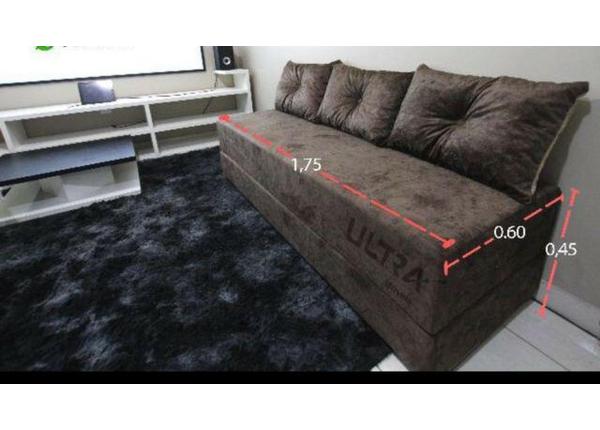 Sofa cama novo da fabrica - Camas e colchões