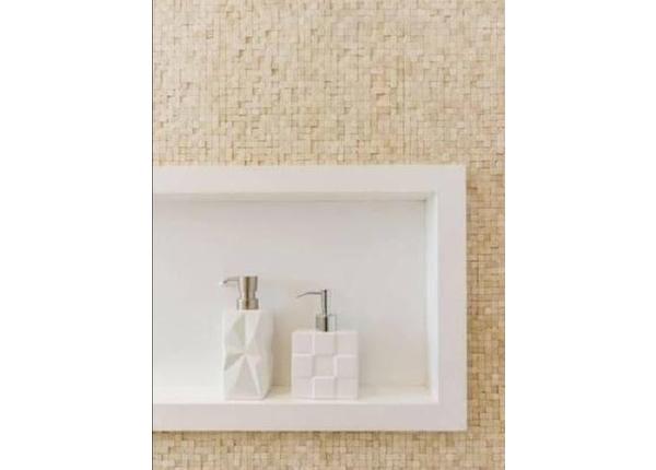 Nicho em Porcelanato para banheiro branco 60x30x10 cm - Materiais de construção e jardim