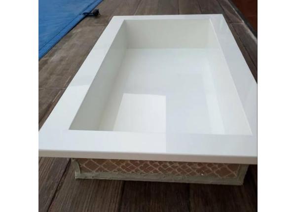 Nicho em Porcelanato para banheiro branco 60x30x10 cm - Materiais de construção e jardim