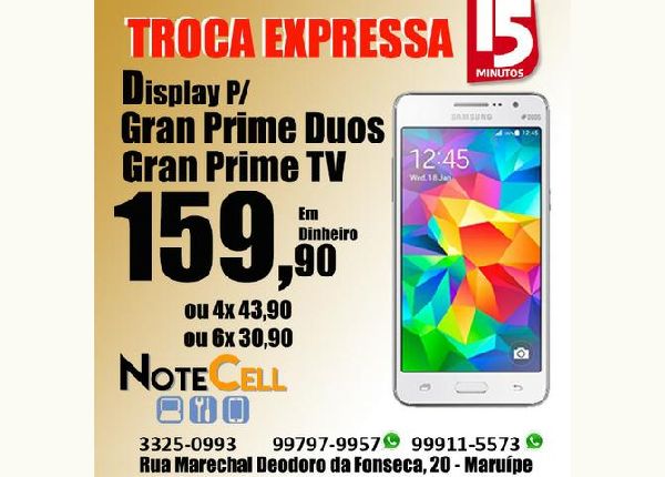 Tela Gran Prime TV G530 G531 - Acessórios