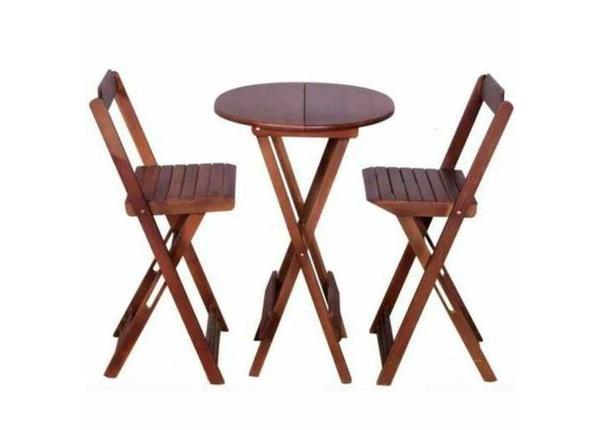 Conjuntos dobráveis/Miranda Móveis/qualidade garantida - Mesas e cadeiras