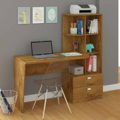 Escrivaninha/Mesa para Computador com 2 Gavetas- Produto Novo e com Garantia * - Escritório