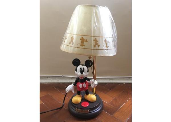 Luminária Mickey Mouse Animado Disney - Objetos de decoração