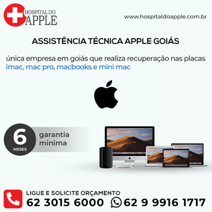 hospitaldoapple.com.br - Assistência técnica Apple Goiânia