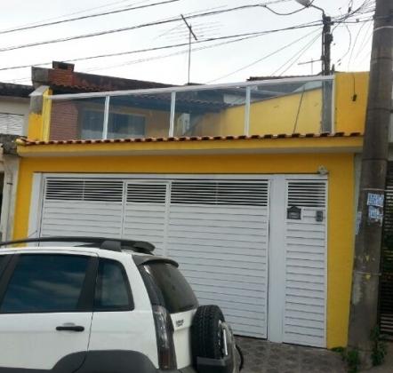 Casa Assobradada com Edícula 250 m² em Santo André - Parque Novo Oratório.