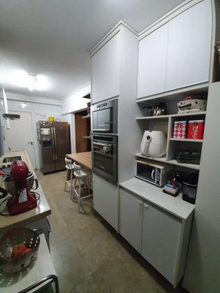 Apartamento com Varanda Gourmet 84 m² em São Caetano do Sul - Bairro Santa Paula. Sala ampla 2 ambientes,varanda gourmet com churrasqueira,cozinha a