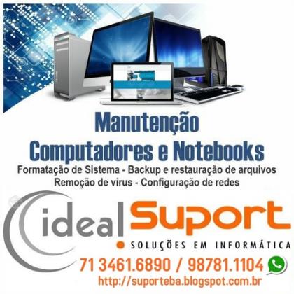 Formatação de Computadores/ Notebook salvador Bahia