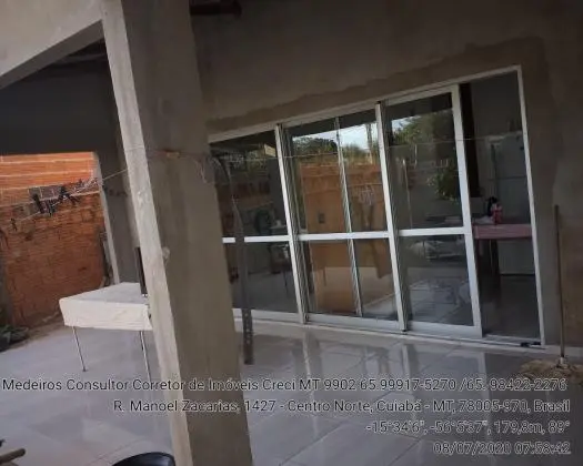 VENDO!!! Uma casa no bairro alto do boa vista vizinho do bairro despraido na cidade de Cuiabá-MT